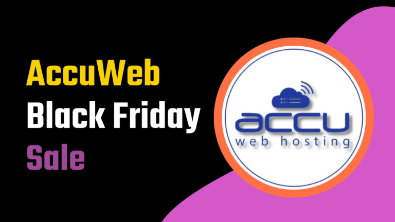 AccuWebHosting Black Friday Deals 2023: 50% off on Dedicated Servers and VPS Plans