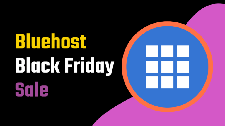 Bluehost Black Friday Deals 2023: $2.65/mo* for 12 Months